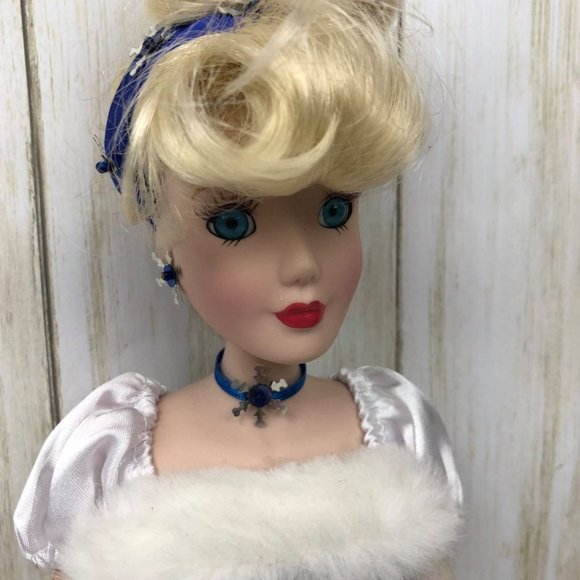 Disney Other - Disney Cinderella Porcelain Keepsake 17"  Doll